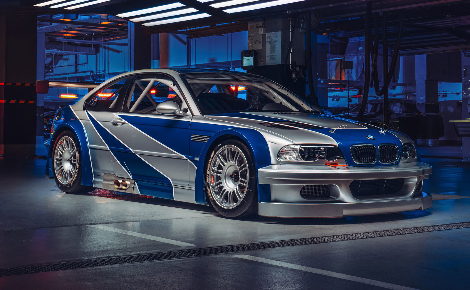 絶版品  M3 GTR Art Car Museum Ed アートカー The Iconic NFS Most Wanted BMW M3 GTR Is Now A Museum Piece